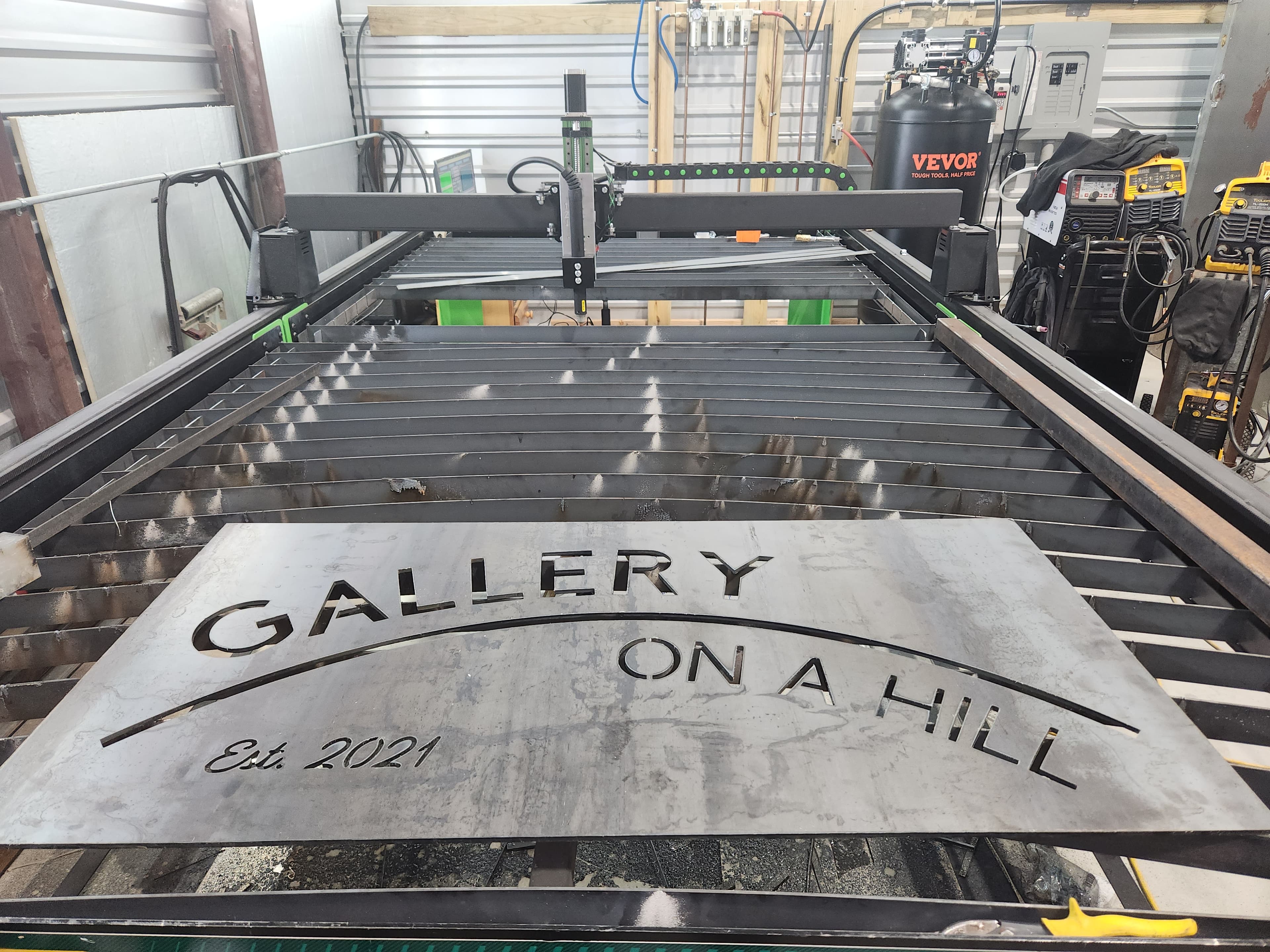 Ranch sign plasma cut photo 002